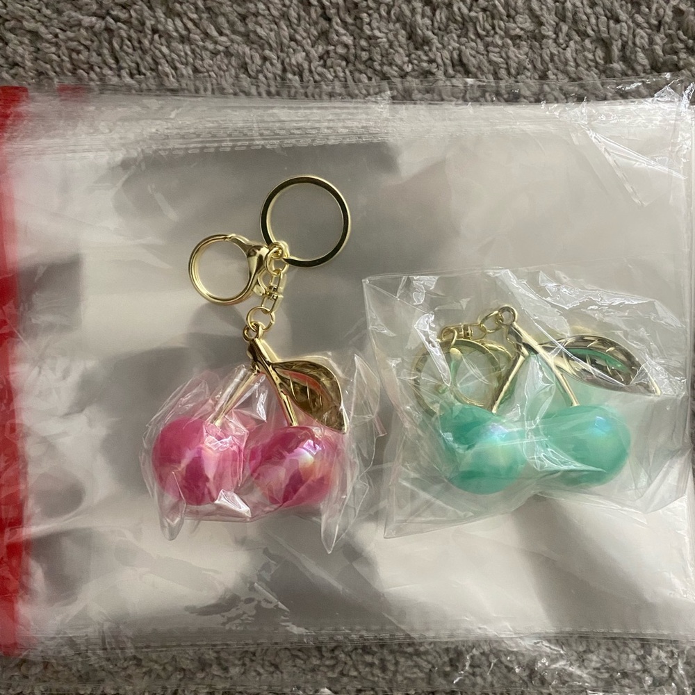 ❌SOLD❌Keychain Set - Pink and Blue